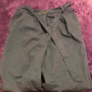 Forever 21 paperbag pants